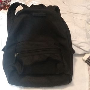 All black Tommy Hilfiger book bag